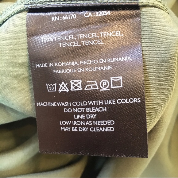 Maeve by Anthropologie Olive Tuesday Button Down  Size XS - Picture 9 of 9